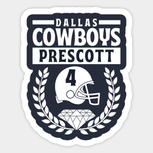 Dallas Cowboys Dak Prescott 4 American Football Sticker